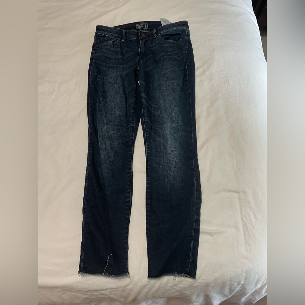Abercrombie Skinny Dark Jeans size 27